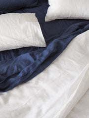 Alabaster 100% French Linen Duvet Set